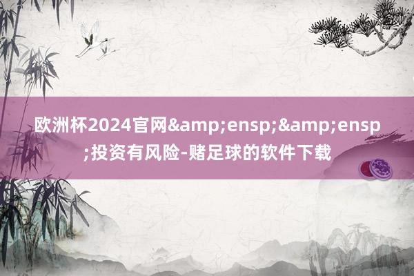 欧洲杯2024官网  投资有风险-赌足球的软件下载