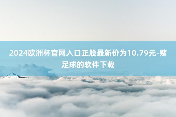 2024欧洲杯官网入口正股最新价为10.79元-赌足球的软件下载