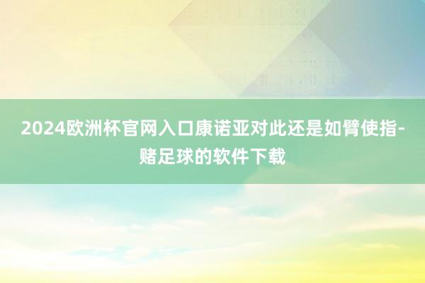 2024欧洲杯官网入口康诺亚对此还是如臂使指-赌足球的软件下载
