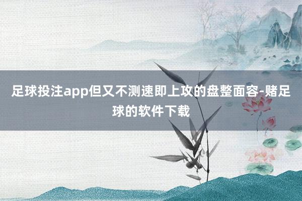 足球投注app但又不测速即上攻的盘整面容-赌足球的软件下载