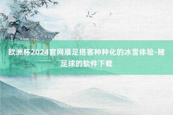 欧洲杯2024官网餍足搭客种种化的冰雪体验-赌足球的软件下载